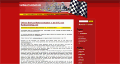 Desktop Screenshot of kartsport-aktuell.de